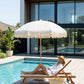 Black Pebbles Beach Umbrella