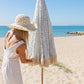 Black Pebbles Beach Umbrella