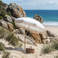White Coral Beach Umbrella