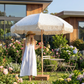 Black Pebbles Beach Umbrella
