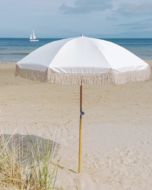 White Coral Beach Umbrella